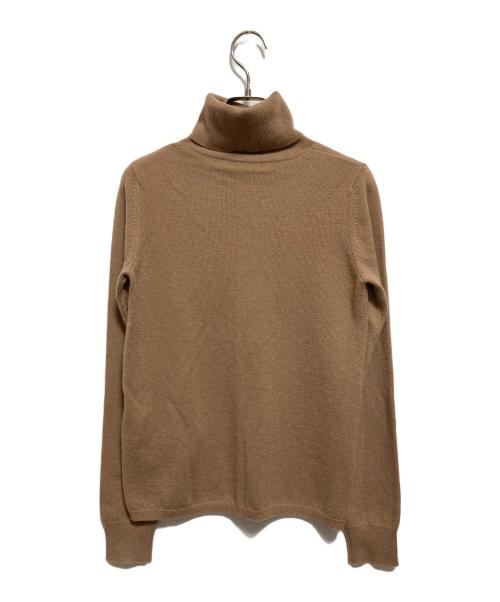 Max Mara Studio（マックスマーラ ストゥディオ）MAX MARA STUDIO (マックスマーラ ストゥディオ) カシミヤ混タートルネックニット ベージュ サイズ:XSの古着・服飾アイテム