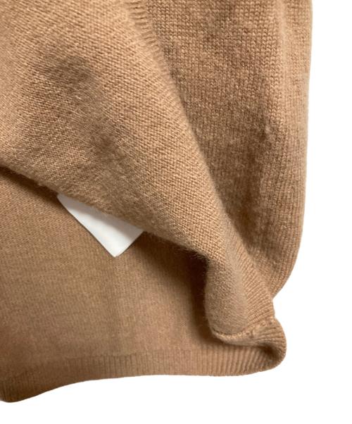 Max Mara Studio（マックスマーラ ストゥディオ）MAX MARA STUDIO (マックスマーラ ストゥディオ) カシミヤ混タートルネックニット ベージュ サイズ:XSの古着・服飾アイテム