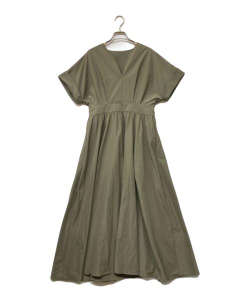 Spick and Span（スピック＆スパン）Spick and Span (スピック＆スパン) 26SS タイプライタータックワンピース カーキ サイズ:36 未使用品の古着・服飾アイテム