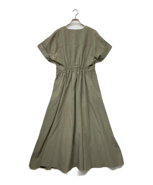 Spick and Span（スピック＆スパン）Spick and Span (スピック＆スパン) 26SS タイプライタータックワンピース カーキ サイズ:36 未使用品の古着・服飾アイテム