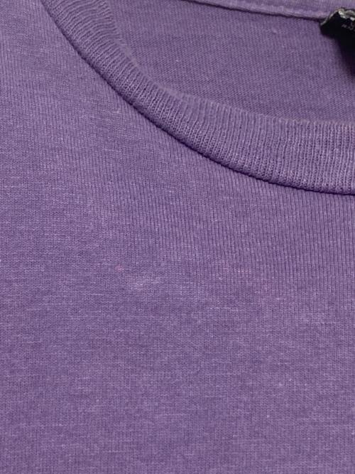 stussy（ステューシー）stussy (ステューシー) ボトルプリントTシャツ パープル サイズ:Lの古着・服飾アイテム