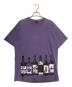stussy（ステューシー）の古着「ボトルプリントTシャツ」｜パープル