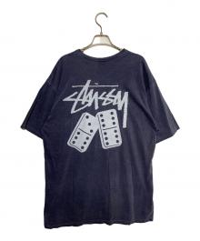 stussy（ステューシー）の古着「ダイス ポケットTシャツ」｜ネイビー