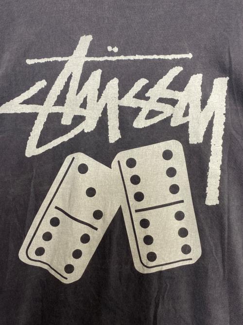 stussy（ステューシー）stussy (ステューシー) ダイス ポケットTシャツ ネイビー サイズ:XLの古着・服飾アイテム