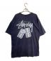 stussy（ステューシー）の古着「ダイス ポケットTシャツ」｜ネイビー