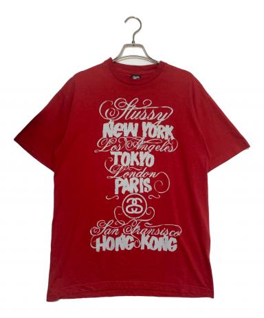 中古・古着通販】stussy (ステューシー) ワールドツアー プリントT