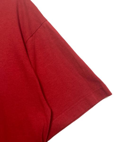 stussy（ステューシー）stussy (ステューシー) ワールドツアー プリントTシャツ レッド サイズ:Lの古着・服飾アイテム