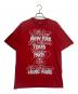 stussy（ステューシー）の古着「ワールドツアー プリントTシャツ」｜レッド