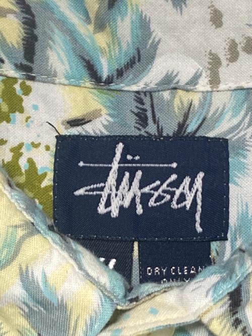 stussy（ステューシー）stussy (ステューシー) アロハシャツ ブルー サイズ:XLの古着・服飾アイテム