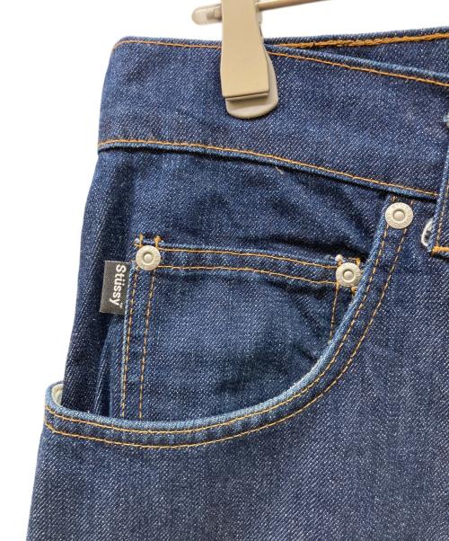 stussy（ステューシー）stussy (ステューシー) ROUGH AND RUGGED (ラフアンドラゲッド) ボタンフライデニムパンツ インディゴ サイズ:34の古着・服飾アイテム