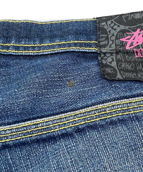 stussy（ステューシー）stussy (ステューシー) ROUGH AND RUGGED (ラフアンドラゲッド) ボタンフライデニムパンツ インディゴ サイズ:size36の古着・服飾アイテム