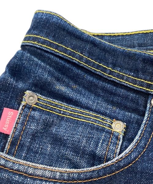 stussy（ステューシー）stussy (ステューシー) ROUGH AND RUGGED (ラフアンドラゲッド) ボタンフライデニムパンツ インディゴ サイズ:size36の古着・服飾アイテム