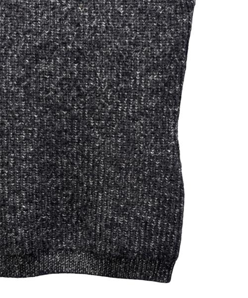 LOUIS VUITTON（ルイ ヴィトン）LOUIS VUITTON (ルイ ヴィトン) フェルトウールニットミニドレスワンピース  ブラック サイズ:Mの古着・服飾アイテム