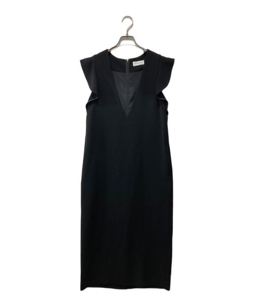La boutique BonBon（ラブティックボンボン）La boutique BonBon (ラブティックボンボン) ラッフルスリーブジャンドレ ブラック サイズ:Fの古着・服飾アイテム