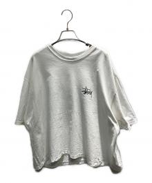 stussy（ステューシー）の古着「ロゴプリントTシャツ」｜ホワイト