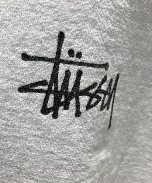 stussy（ステューシー）stussy (ステューシー) ロゴプリントTシャツ ホワイト サイズ:XLの古着・服飾アイテム