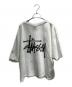 stussy (ステューシー) ロゴプリントTシャツ ホワイト サイズ:XL：5000円
