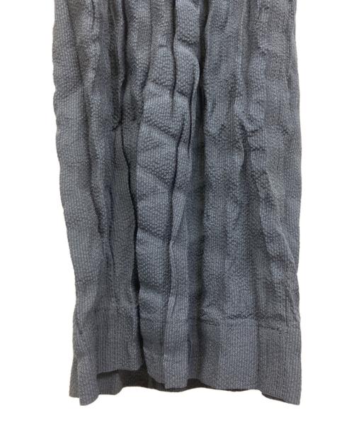 ISSEY MIYAKE MEN（イッセイミヤケメン）ISSEY MIYAKE MEN (イッセイミヤケメン) シワ加工イージーパンツ ネイビー サイズ:2の古着・服飾アイテム