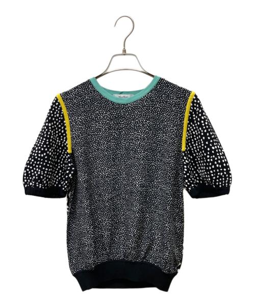 MaxMara（マックスマーラ）MaxMara (マックスマーラ) ビスコースクレープニット ブラック サイズ:Sの古着・服飾アイテム