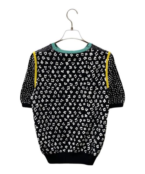 MaxMara（マックスマーラ）MaxMara (マックスマーラ) ビスコースクレープニット ブラック サイズ:Sの古着・服飾アイテム