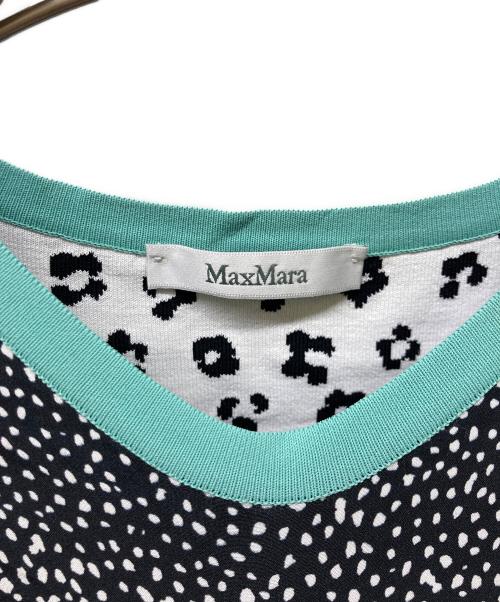 MaxMara（マックスマーラ）MaxMara (マックスマーラ) ビスコースクレープニット ブラック サイズ:Sの古着・服飾アイテム