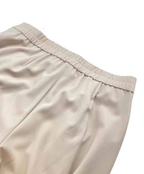 any Sis（エニィスィス）any Sis (エニィスィス) セレモニーダブルクロス テーパードパンツ ベージュ サイズ:SIZE M 未使用品の古着・服飾アイテム