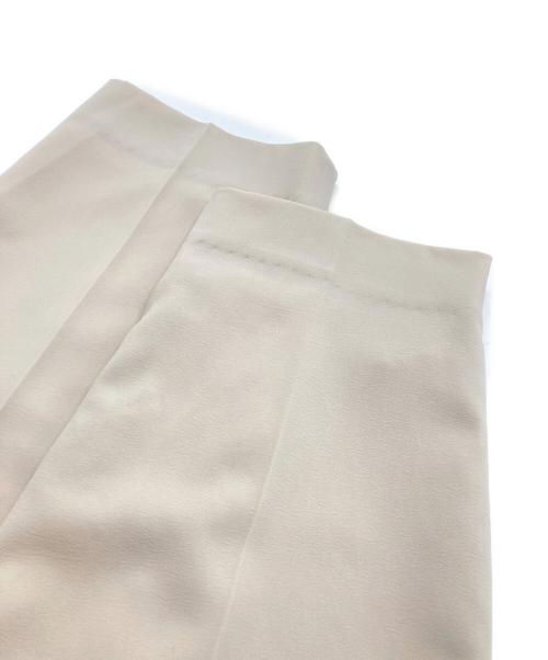 any Sis（エニィスィス）any Sis (エニィスィス) セレモニーダブルクロス テーパードパンツ ベージュ サイズ:SIZE M 未使用品の古着・服飾アイテム