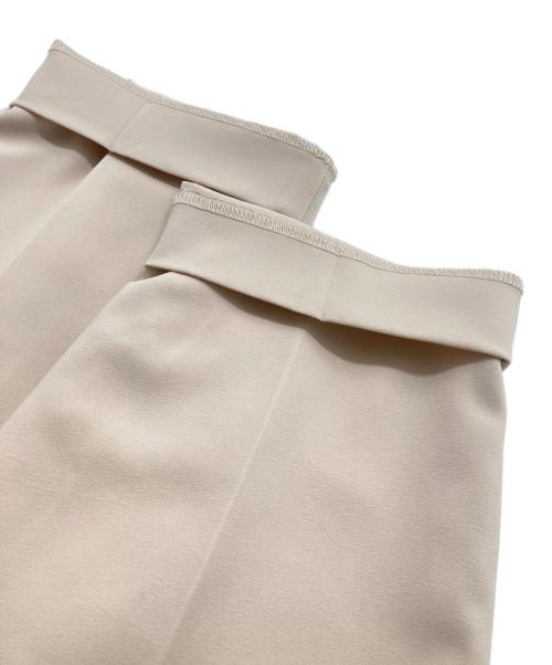 any Sis（エニィスィス）any Sis (エニィスィス) セレモニーダブルクロス テーパードパンツ ベージュ サイズ:SIZE M 未使用品の古着・服飾アイテム