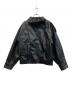 ZARA（ザラ）の古着「フェイクレザージャケット」｜ブラック