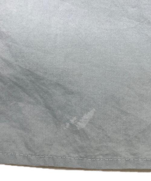 BALLSEY（ボールジィ）BALLSEY (ボールジィ) プロセスドコットン ネックフリルブラウス ブルー サイズ:sizeSの古着・服飾アイテム