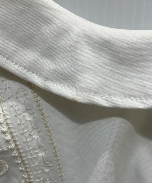 MURRAL（ミューラル）MURRAL (ミューラル) Framed embroidered jersey dress ホワイト サイズ:2の古着・服飾アイテム