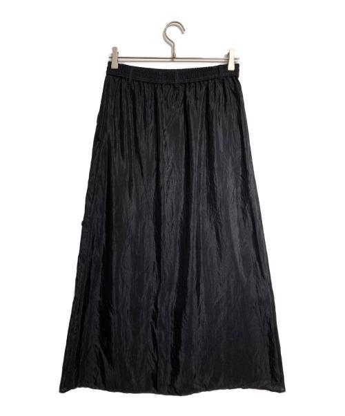 MURRAL（ミューラル）MURRAL (ミューラル) エンブロイダード スカート/Flutter patchwork embroidered skirt ブラック サイズ:2の古着・服飾アイテム