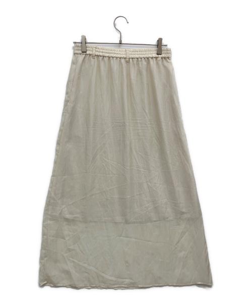 MURRAL（ミューラル）MURRAL (ミューラル) 26SS Flutter patchwork embroidered skirt ホワイト サイズ:2の古着・服飾アイテム