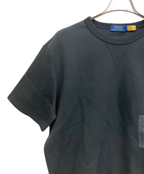 POLO RALPH LAUREN（ポロ・ラルフローレン）POLO RALPH LAUREN (ポロ・ラルフローレン) 半袖スウェット ブラック サイズ:Ｌ 未使用品の古着・服飾アイテム