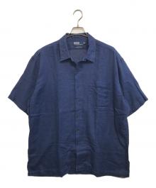 POLO RALPH LAUREN（ポロ・ラルフローレン）の古着「オープンカラーシャツ」｜ネイビー