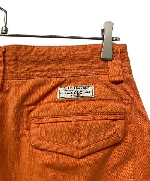 POLO RALPH LAUREN（ポロ・ラルフローレン）POLO RALPH LAUREN (ポロ・ラルフローレン) カーゴショーツ オレンジ サイズ:30の古着・服飾アイテム