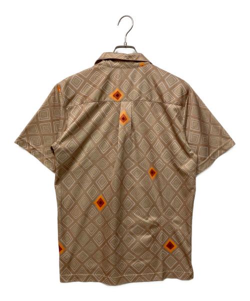 Patagonia（パタゴニア）Patagonia (パタゴニア) トレッキングウェア(Rhythm ショートスリーブインヨーシャツ) ベージュ サイズ:SIZE Sの古着・服飾アイテム