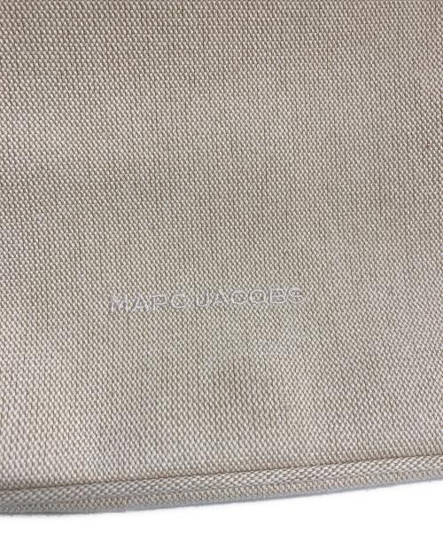MARC JACOBS（マークジェイコブス）MARC JACOBS (マークジェイコブス) ベイブ トート イン キャンバス アイボリー×ブラウンの古着・服飾アイテム