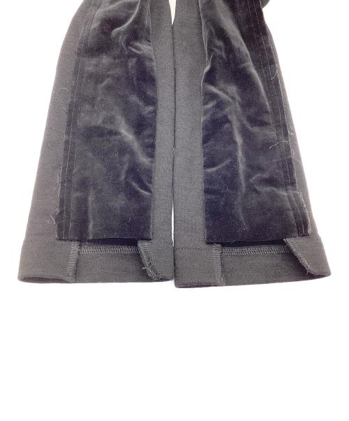 COMME des GARCONS（コムデギャルソン）COMME des GARCONS (コムデギャルソン) 00sベロアダブルジャケット ブラック サイズ:Sの古着・服飾アイテム