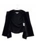 中古・古着 COMME des GARCONS (コムデギャルソン) 00sベロアダブルジャケット ブラック サイズ:S：10000円