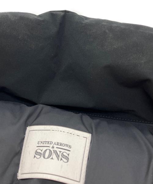 UNITED ARROWS & SONS by DAISUKE（ユナイテッドアローズアンドサンズバイダイスケ）UNITED ARROWS & SONS by DAISUKE (ユナイテッドアローズアンドサンズバイダイスケ) OBANA DOWN JACKET ブラック サイズ:SIZE Sの古着・服飾アイテム