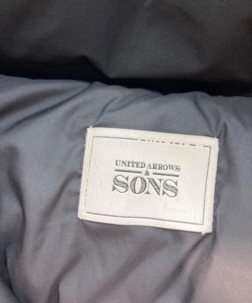 UNITED ARROWS & SONS by DAISUKE（ユナイテッドアローズアンドサンズバイダイスケ）UNITED ARROWS & SONS by DAISUKE (ユナイテッドアローズアンドサンズバイダイスケ) OBANA DOWN JACKET ブラック サイズ:SIZE Sの古着・服飾アイテム