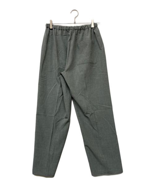 mizuiro-ind（ミズイロインド）mizuiro-ind (ミズイロインド) wide slacks/ワイドスラックス グレー サイズ:Freeの古着・服飾アイテム