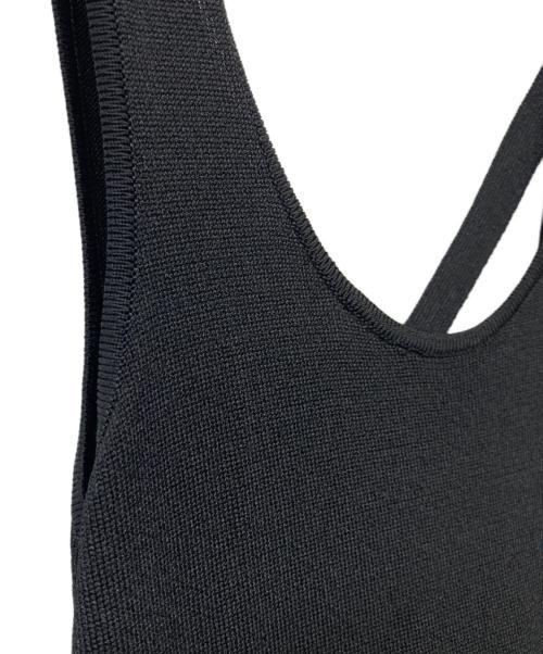 Calvin Klein（カルバンクライン）Calvin Klein (カルバンクライン) Cross Back Mini Dress ブラック サイズ:SIZE Mの古着・服飾アイテム
