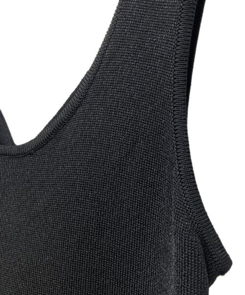 Calvin Klein（カルバンクライン）Calvin Klein (カルバンクライン) Cross Back Mini Dress ブラック サイズ:SIZE Mの古着・服飾アイテム