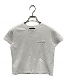 COACH×Matin Kim（コーチ×マーティン・キム）の古着「ワックスド クロップド Tシャツ」｜ホワイト
