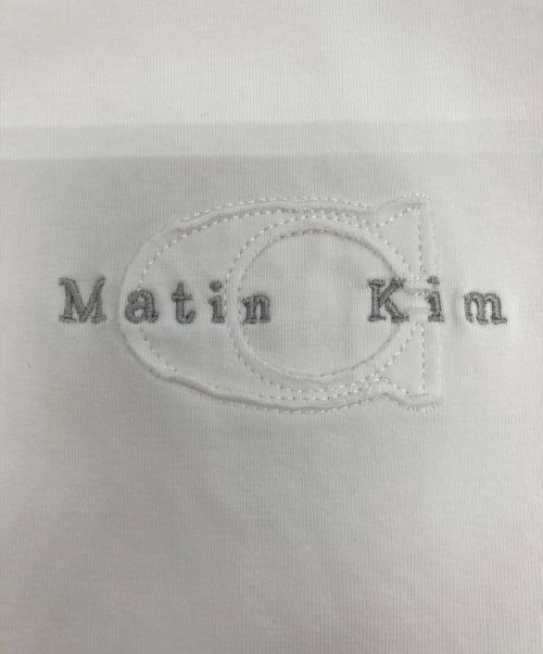 COACH（コーチ）COACH (コーチ) Matin Kim (マーティン・キム) ワックスド クロップド Tシャツ ホワイト サイズ:Sの古着・服飾アイテム