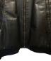 中古・古着 Maison Margiela (メゾンマルジェラ) 04SS 八の字レザーボンバージャケット ブラック サイズ:46：150000円