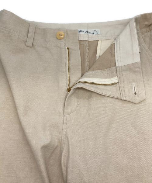 Pal'las Palace（パラスパレス）PAL'LAS PALACE (パラスパレス) ラフィバックチノストレートパンツ ベージュ サイズ:SIZE 3の古着・服飾アイテム