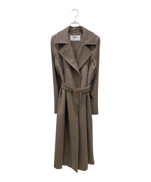 MaxMara（マックスマーラ）MaxMara (マックスマーラ) カシミヤコート ベージュ サイズ:36の古着・服飾アイテム